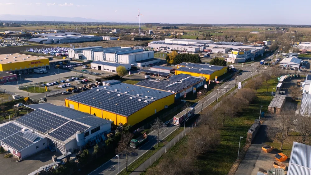 Lagerhalle von Onefulfillment in Herbolzheim mit 8.000 m² Lagerfläche